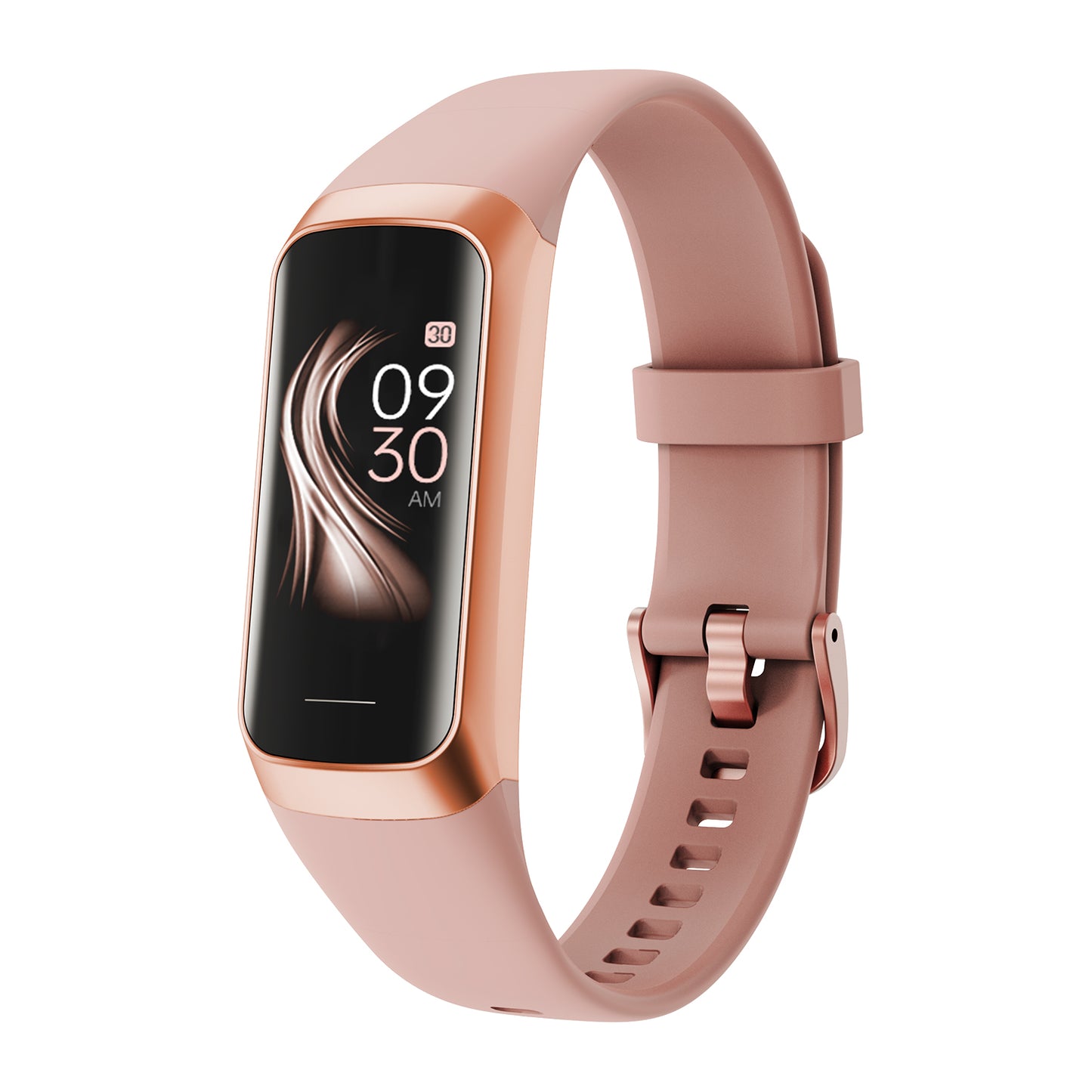 C60 Heart Rate Blood Pressure Oxygen Body Temperature Call Message Reminder Smart Band AMOLED Screen Smartwatch