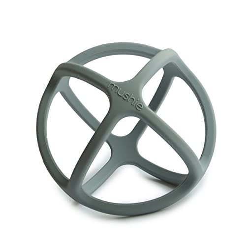 mushie Silicone Baby Teether Ball Toy (Shifting Sand)
