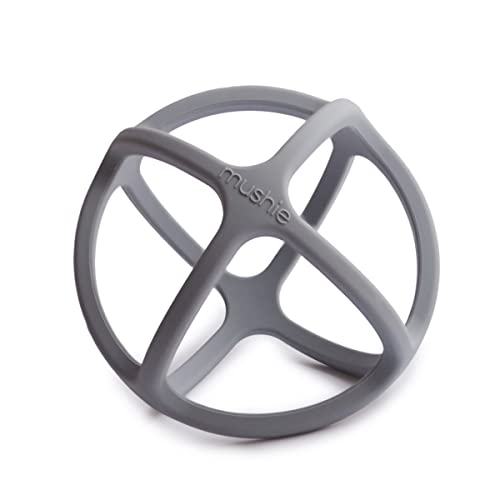 mushie Silicone Baby Teether Ball Toy (Shifting Sand)