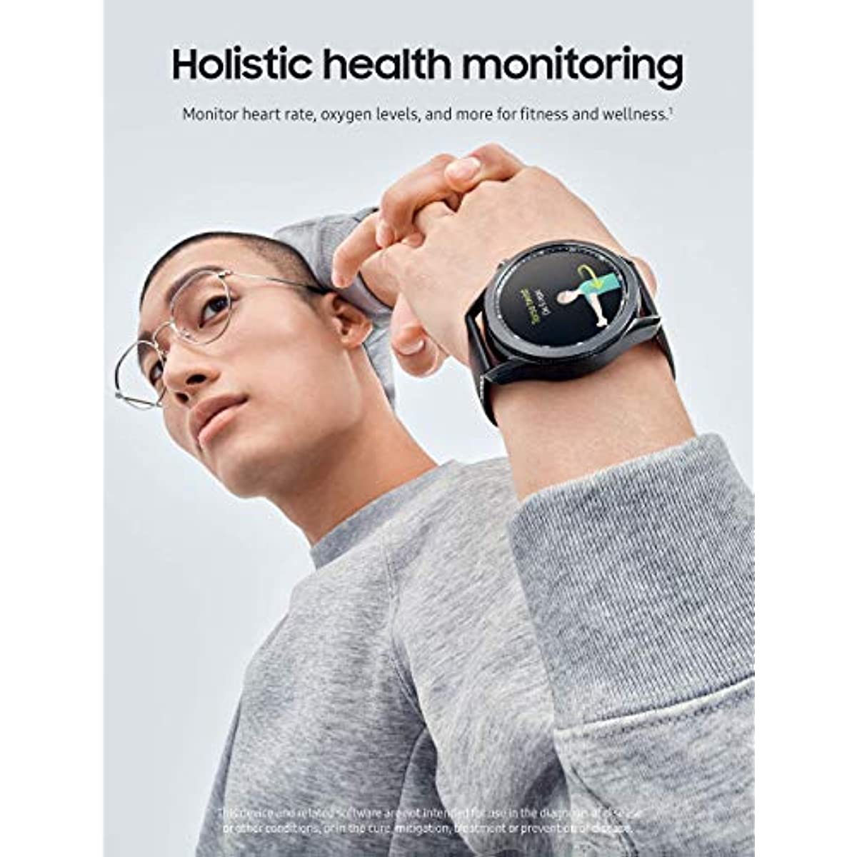 Samsung Galaxy Watch 3 (45mm, GPS, Bluetooth) Smart Watch with Advanced Health Monitoring, Fitness Tracking , and Long Lasting Battery - Mystic Black (US Version) (Renewed)