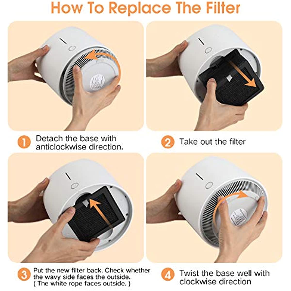 OSIMO A2 Air Purifier Replacement Filter