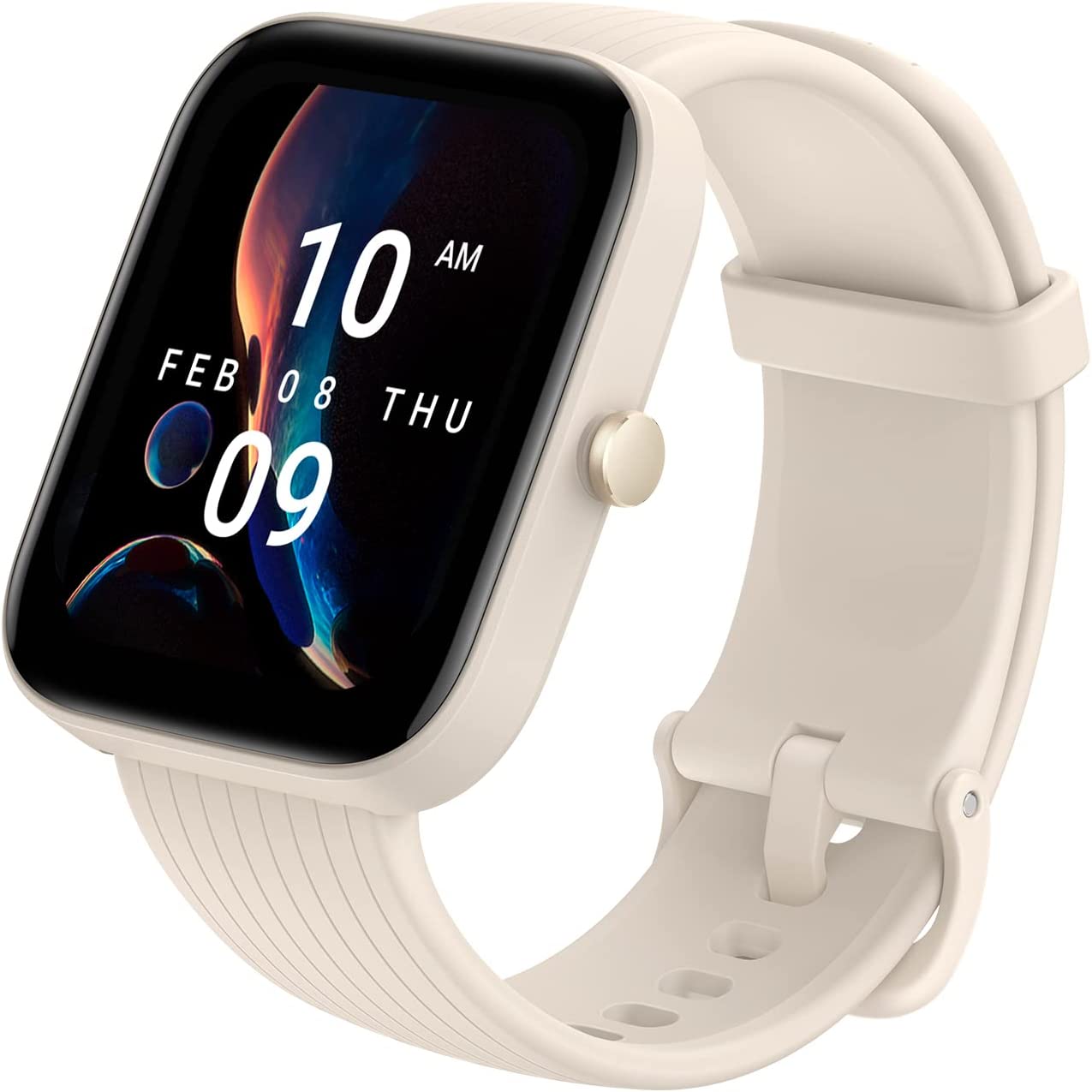Amazfit Bip 3 Pro Smart Watch for Android iPhone, 4 Satellite Positioning Systems, 1.69" Color Display, 14-Day Battery Life, 60+ Sports Modes, Blood Oxygen Heart Rate Monitor, Water-Resistant(Black)