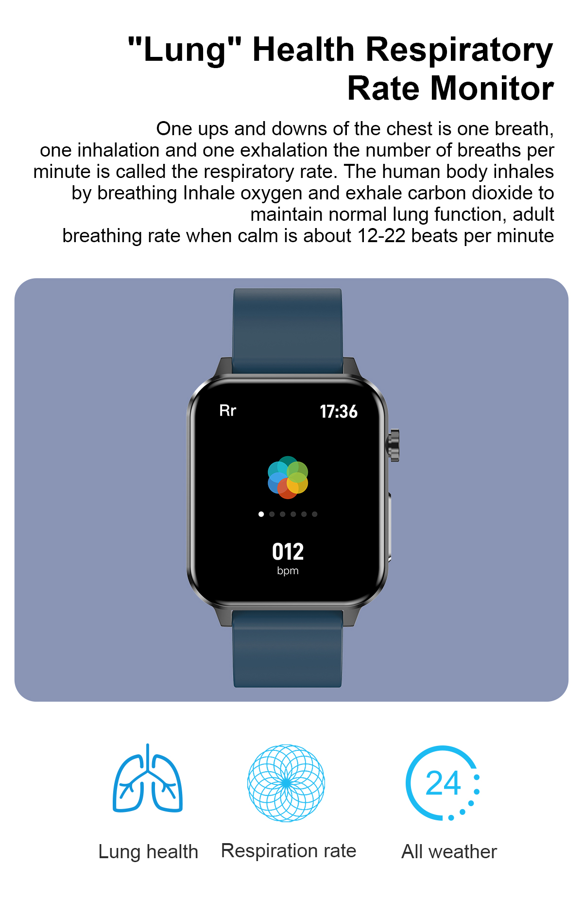2022 Smart Watch E86 ECG+PPG 1.7'' HD IPS Screen AI Medical Diagnosis Blood Oxygen Temperature IP68 Sport Mens Smart Watch