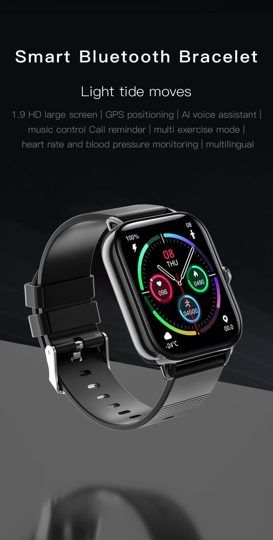 2022 New Arrival A5 Smart Watch AI Voice Assistant GPS Tracker Wristband Blood Pressure Music Control Player P8 Smart Watches