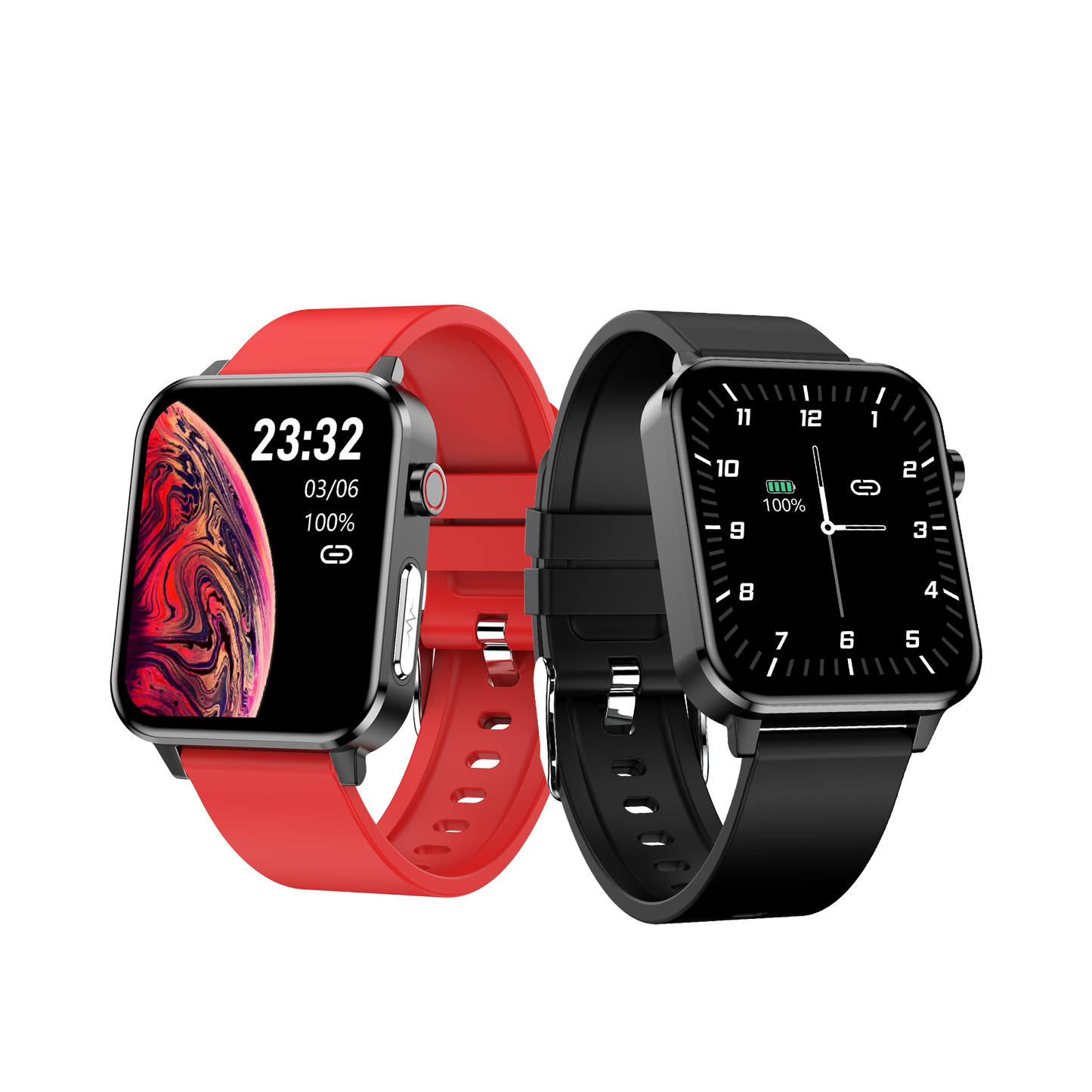 2022 Smart Watch E86 ECG+PPG 1.7'' HD IPS Screen AI Medical Diagnosis Blood Oxygen Temperature IP68 Sport Mens Smart Watch