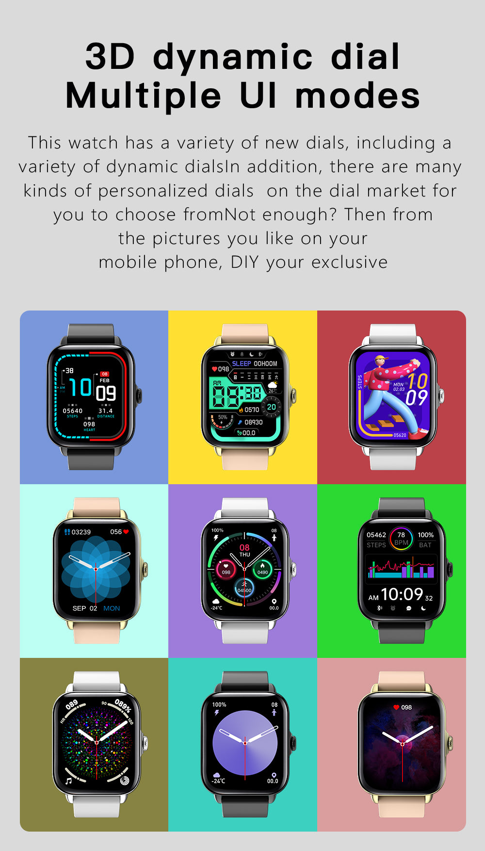2022 New Arrival A5 Smart Watch AI Voice Assistant GPS Tracker Wristband Blood Pressure Music Control Player P8 Smart Watches