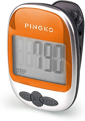 PINGKO Outdoor Multi-Function Portable Sport Pedometer Step/Distance/Calories/Counter - Green