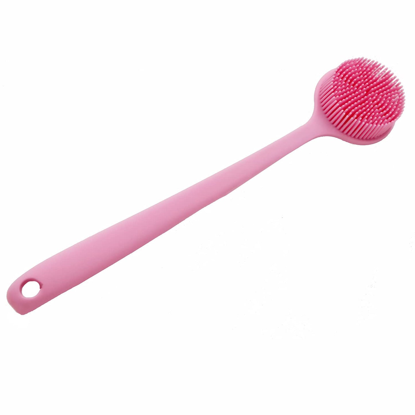 Cinlitek Silicone Body Scrubber, Long Handle Back Scrubber for Shower, Silicone Body Brush Shower Scrubber for Body, Shower Srush Back Brush Body Exfoliator