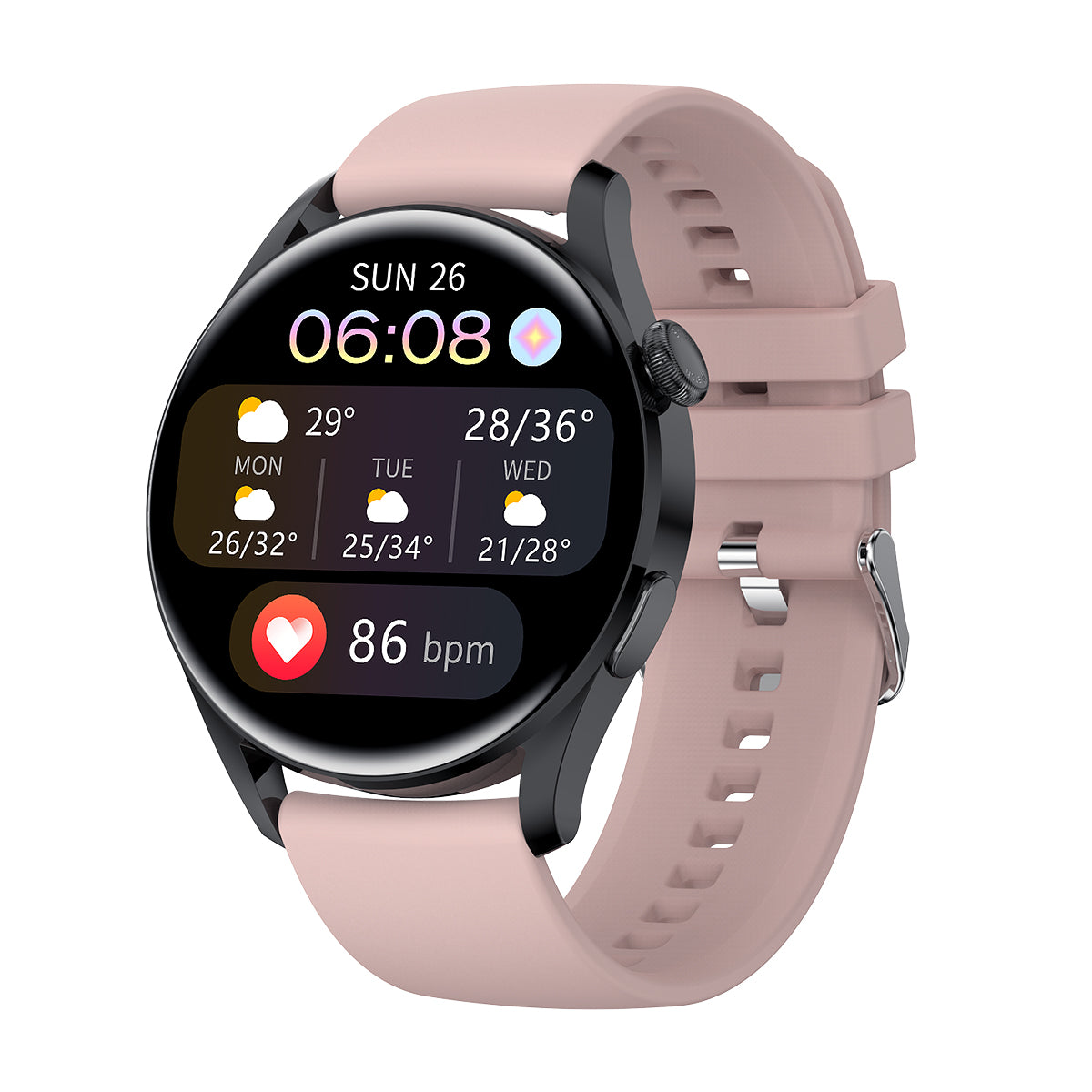 2022 New Smart Watch T33S Full Screen Heart Rate Blood Oxygen Fitness Sleep Tracker Ip67 Sports Mode Answer Call Watch